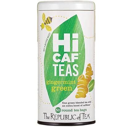 HiCAF Gingermint Green Tea Bags
