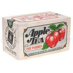 WOOD BOX  Apple Tea