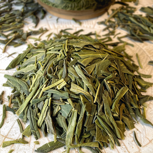 CEREMONIAL DRAGONWELL YIXING GREEN TEA