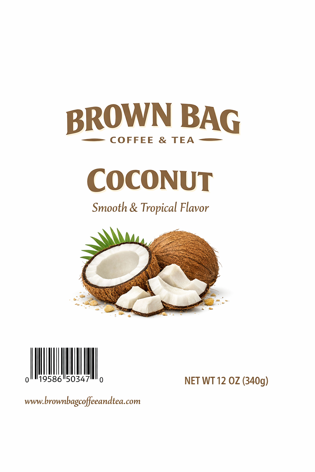 Coconut Freshly Roasted Coffee 12 oz