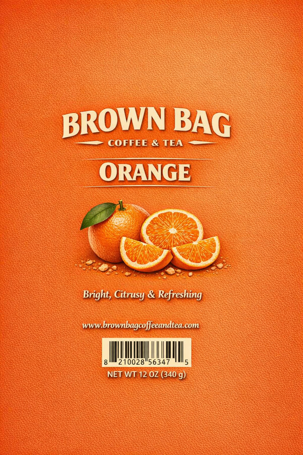 Orange Freshly Roasted Coffee 12 oz