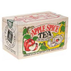 WOOD BOX Apple Spice Tea