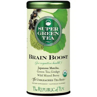 Organic Brain Boost SuperGreen Tea