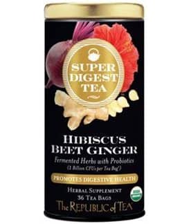 Organic Hibiscus Beet Ginger SuperDigest Tea