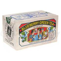 WOOD BOX Blueberry Green Tea