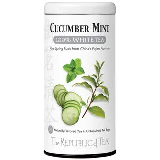 100% White Tea  Cucumber Mint