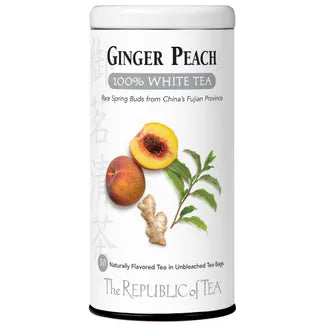 100% White Tea Ginger Peach