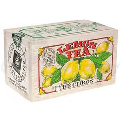 WOOD BOX Lemon Tea – Brown Bag Gourmet Coffees & Teas
