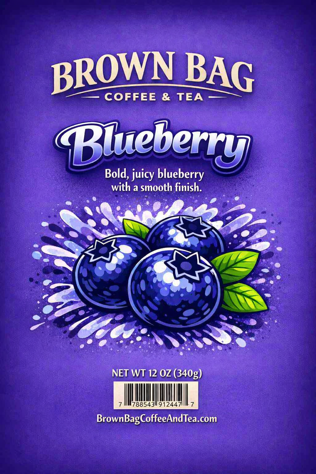 Blueberry Freshly Roasted Coffee 12 oz