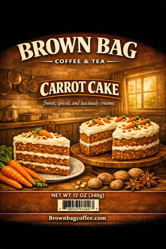 Carrot Cake Freshly Roasted Coffee 12 oz