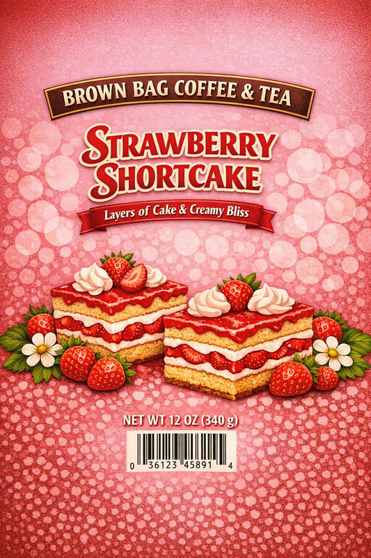 Strawberry Shortcake Freshly Roasted Coffee 12 oz