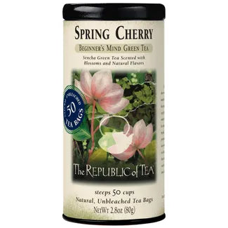 Spring Cherry Green Tea – Brown Bag Gourmet Coffees & Teas