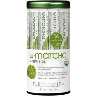 Organic U•Matcha® Single Sips