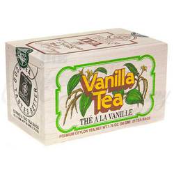 WOOD BOX Vanilla Tea