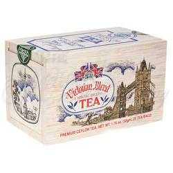 WOOD BOX Victorian Tea